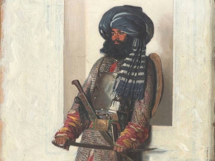 Василий Верещагин. Афганец (фрагмент). 1869-1870