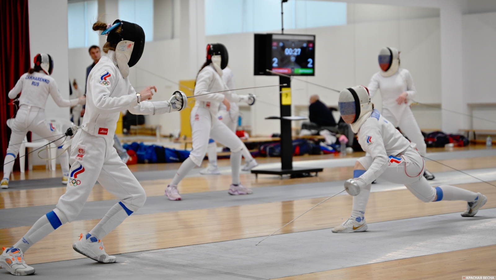 Фехтование. Шпага, Женщины (архивная фотография)