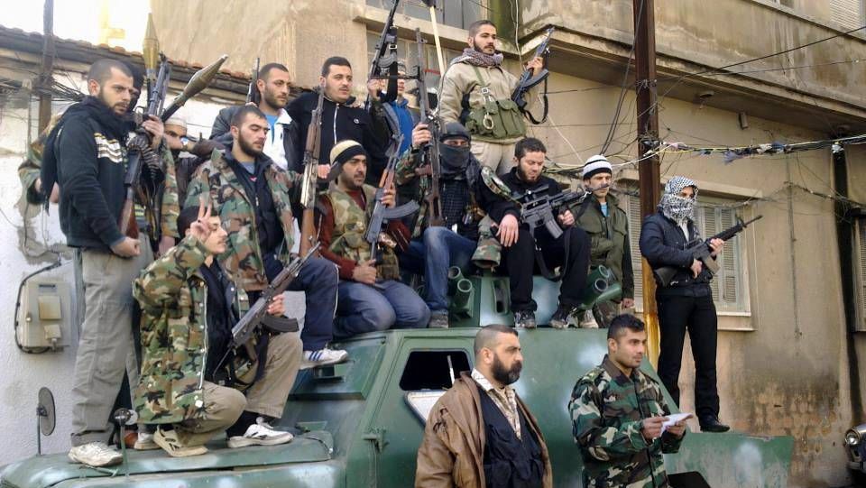 Хорошо вооружённая «умеренная сирийская оппозиция»