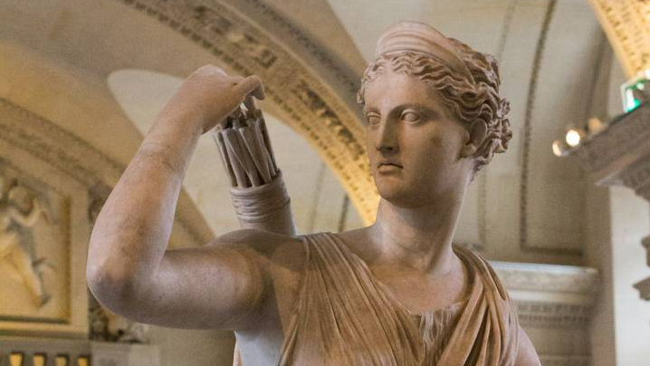 Статуя Артемиды. Лувр. Париж. Франция