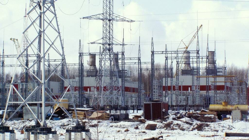 Строительство газотурбинной электростанции