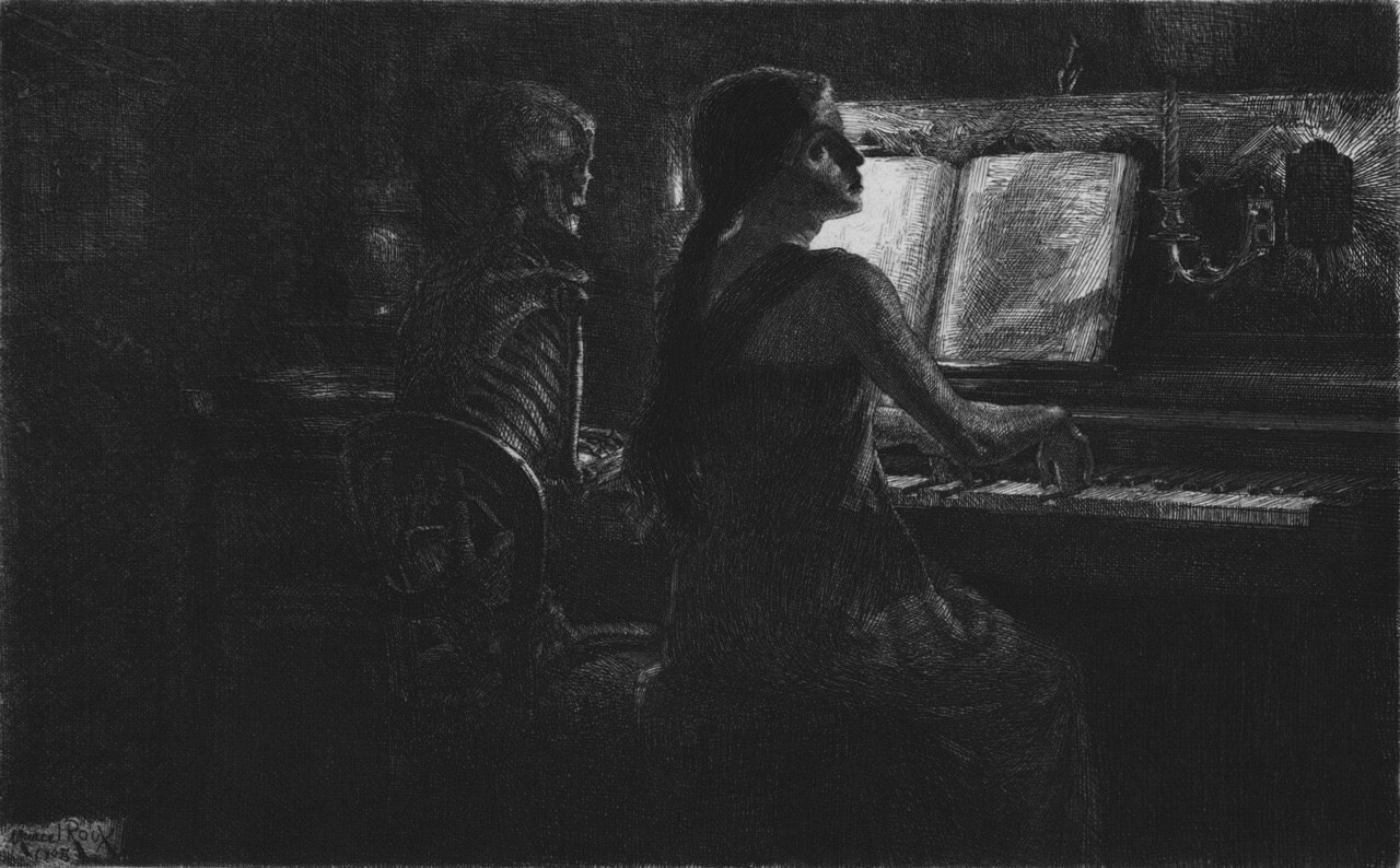Марсель Ру. «Пьеса в четыре руки» или «Смерть играет с нами». 1905