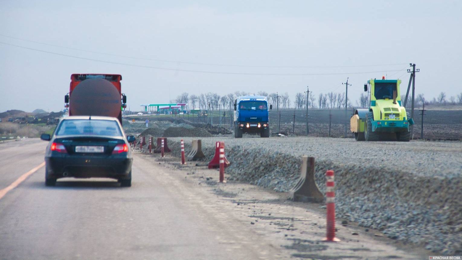 Красная линия автомобильной дороги