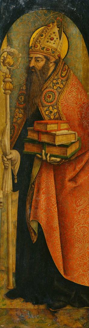 Карло Кривелли. Святой Августин. 1486