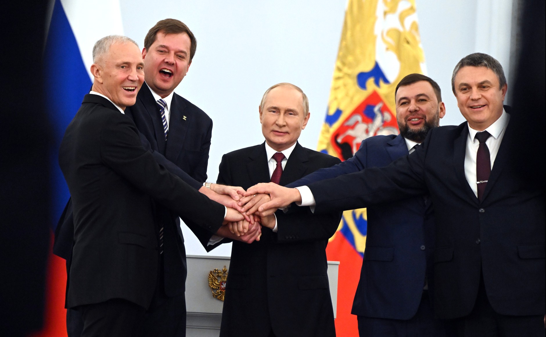 Путин и главы новых субъектов РФ