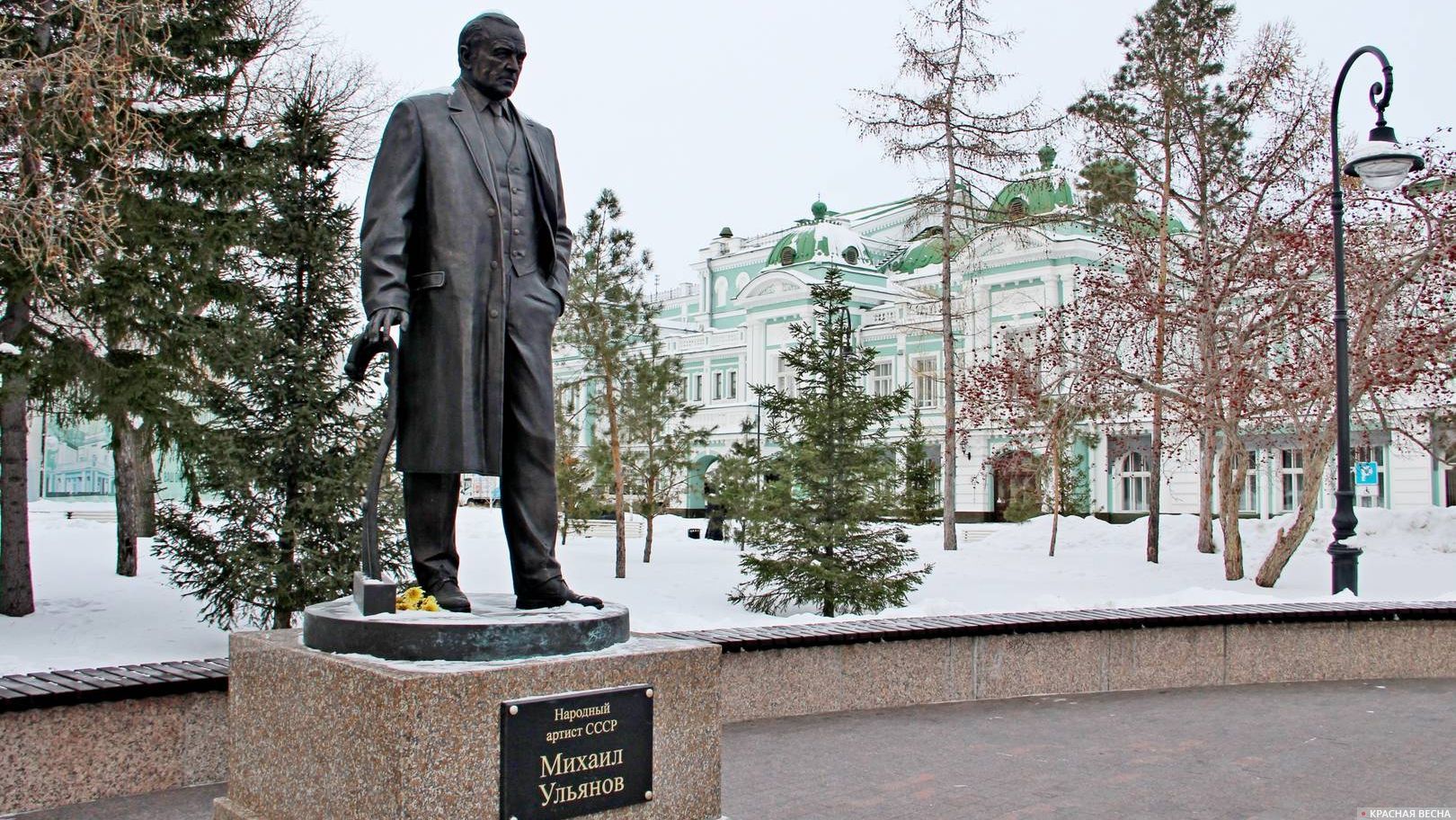 Памятник михаилу ульянову в москве где