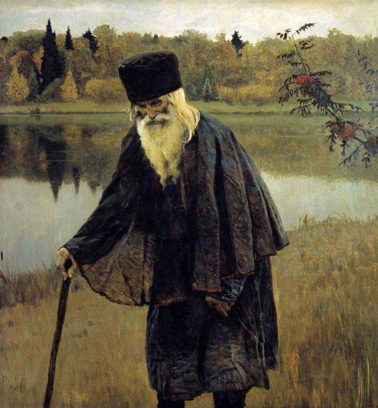 М. В. Нестеров. Пустынник. 1888-1889