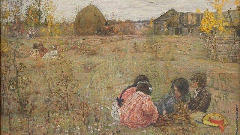 И.Бродский. Поздние дачники. 1910