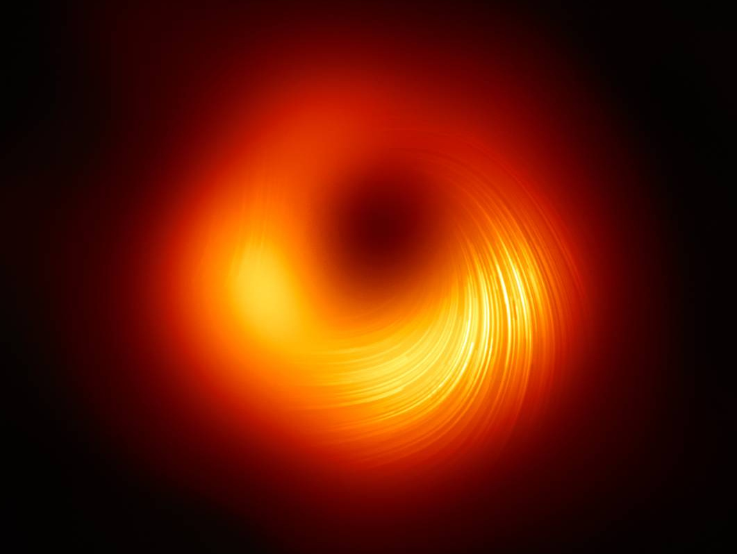 Фотография сверхмассивной черной дыры