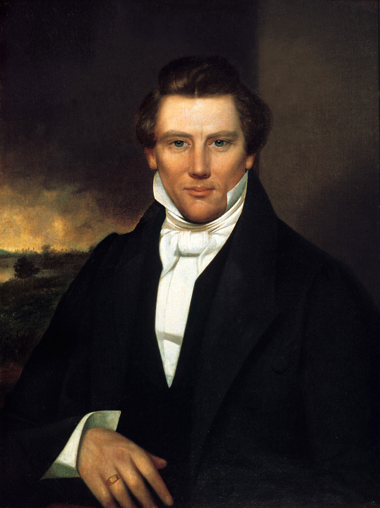 Джозеф Смит, основатель мормонизма. Неизвестный художник, около 1842