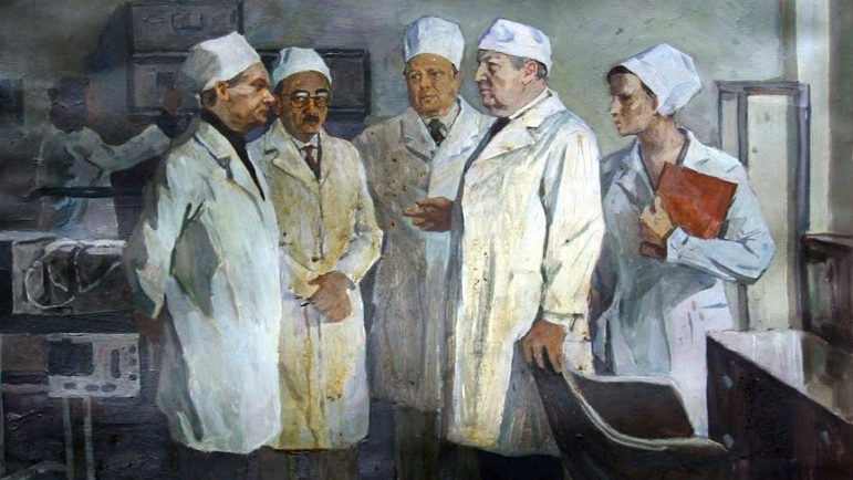 Мефодий Захаревич. Консилиум (Фрагмент). 1950-е