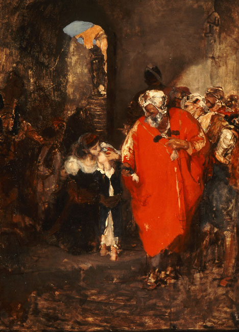Гизис Николаос. Рынок рабов. 1875