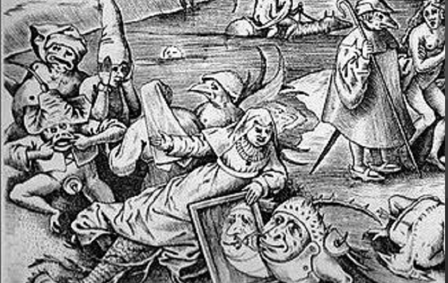 Питер Брейгель Старший. Гордыня. Фрагмент. 1558