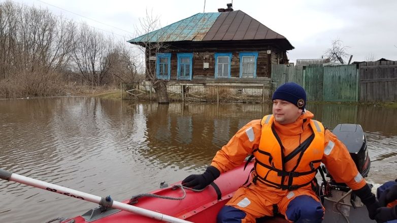 Паводок на реке Ирбит