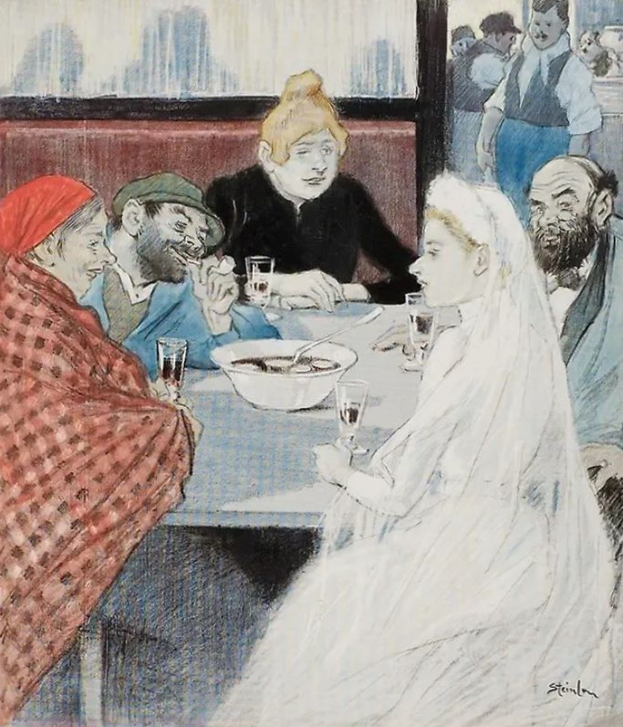Теофиль-Александр Стейнлен. Невеста. 1890-е