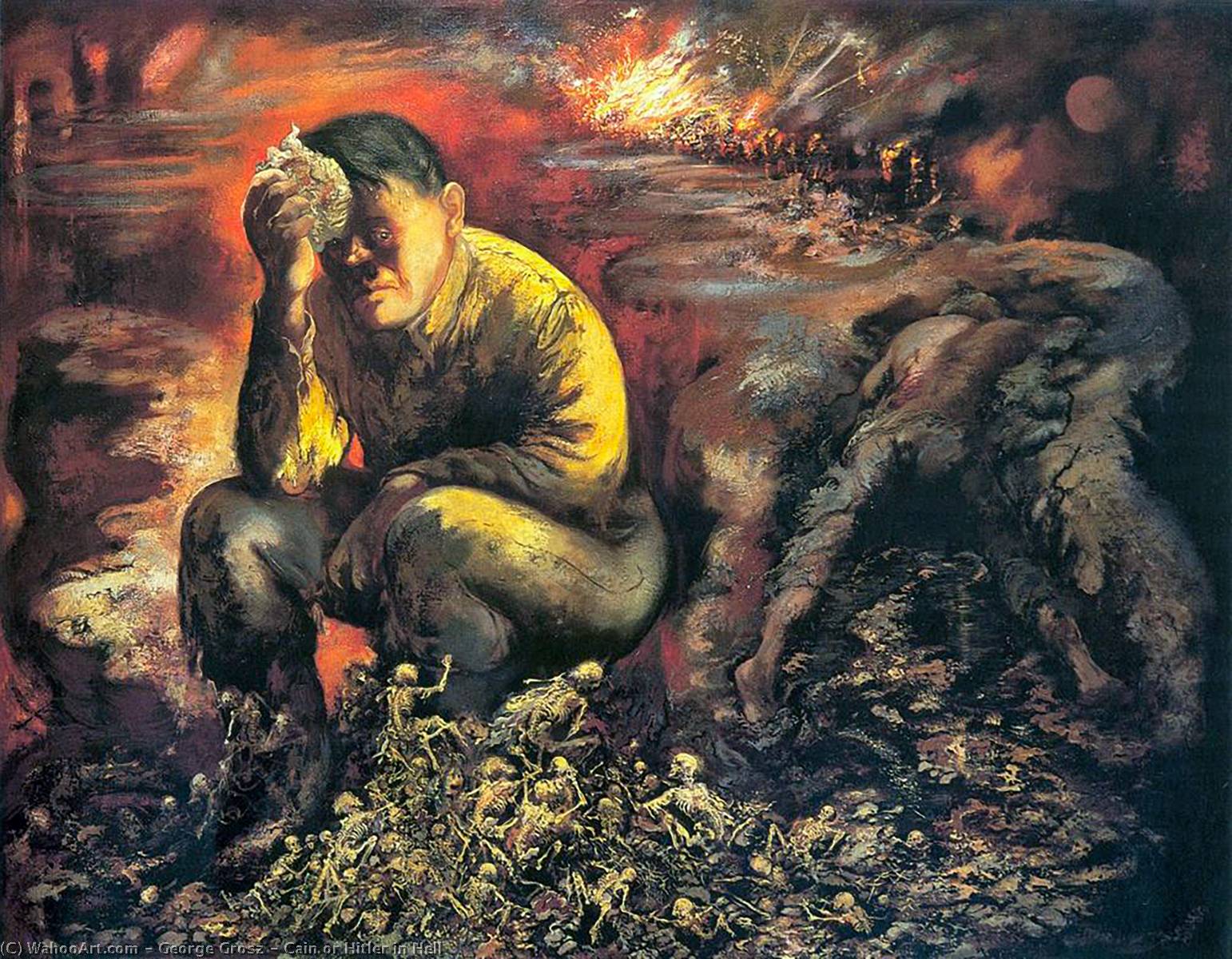 Георг Гросс. Каин или Гитлер в аду. 1944