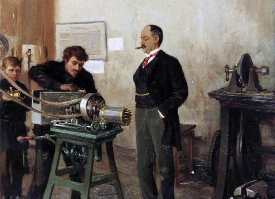 Иван Владимиров. Изобретатель и капиталист. Фрагмент. 1903