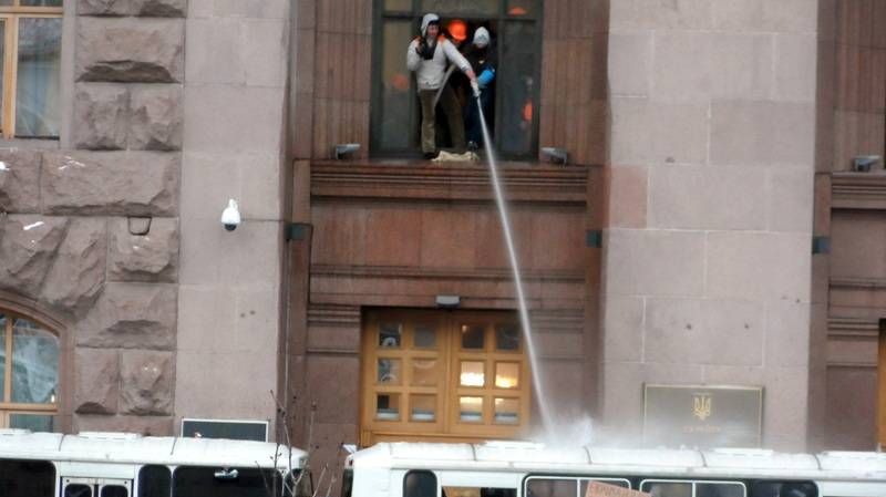 Противостояние у здания киевской городской администрации, 11 декабря 2013