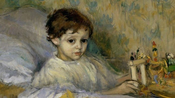 Рикар Каналс-и-Льямби. Больной ребенок. начало ХХ в.