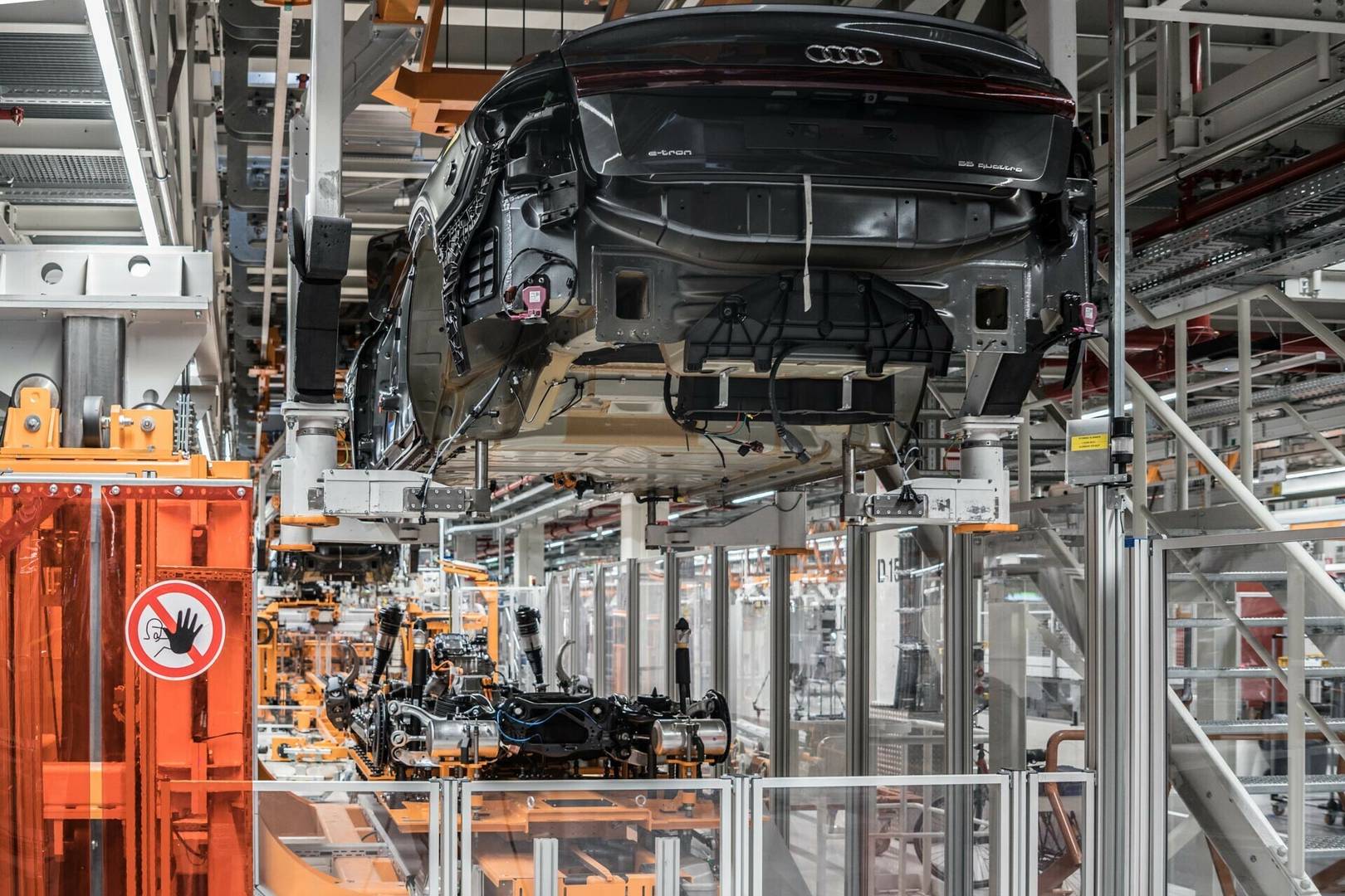 Производство электромобилей Audi в Брюсселе