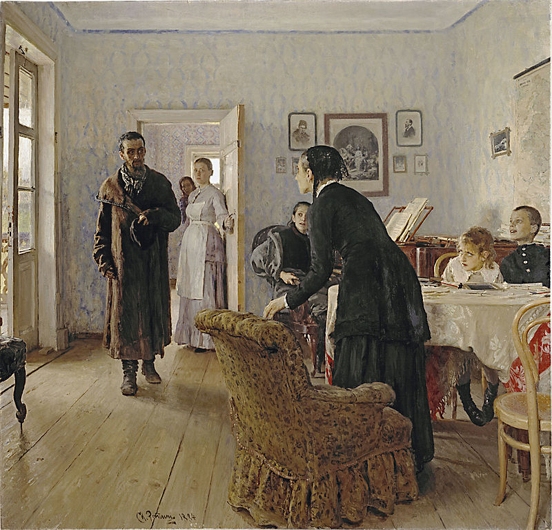 Илья Репин. Не ждали. 1884–1888