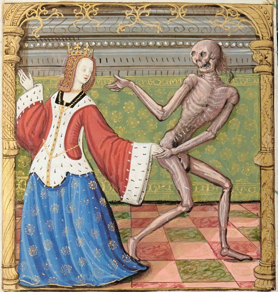 Иллюстрация к книге Danse Macabre. 15 век