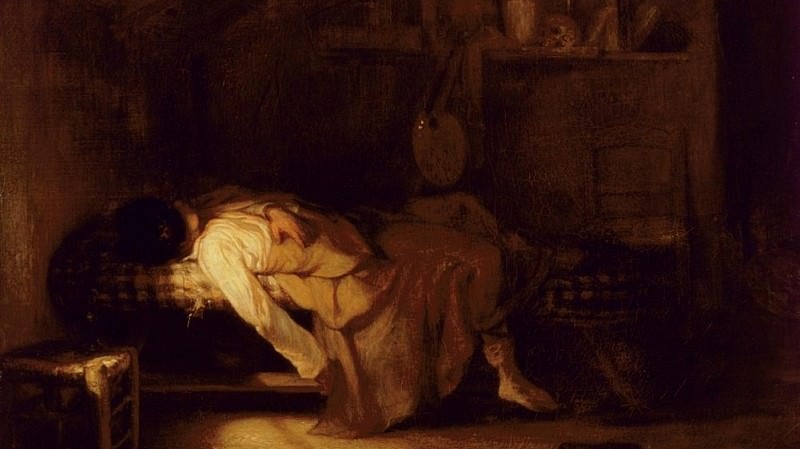 Александр-Габриэль Декан. Самоубийство. 1836