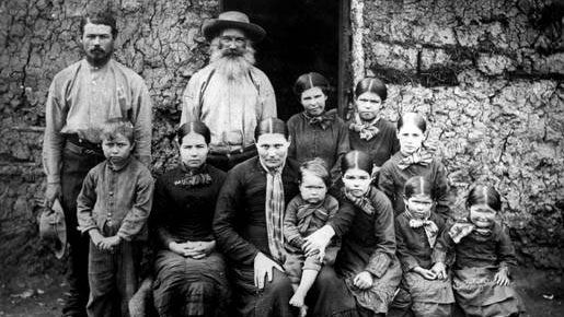 Семья буров. 1886 год