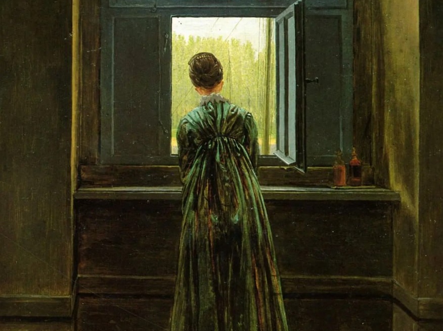 Женщина у окна, Каспар Давид Фридрих