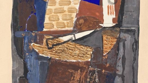 Луи Маркусси. Натюрморт с ножом (фрагмент). 1920