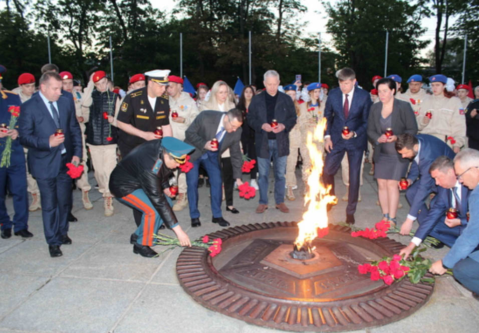 В День памяти и скорби на Балтийском флоте прошли памятные мероприятия