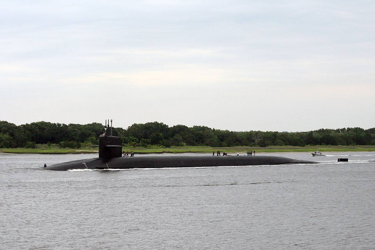 Ракетная подводная лодка класса Ohio USS West Virginia