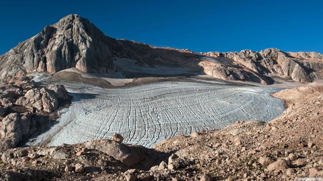Ледник горы Фишт. Республика Адыгея