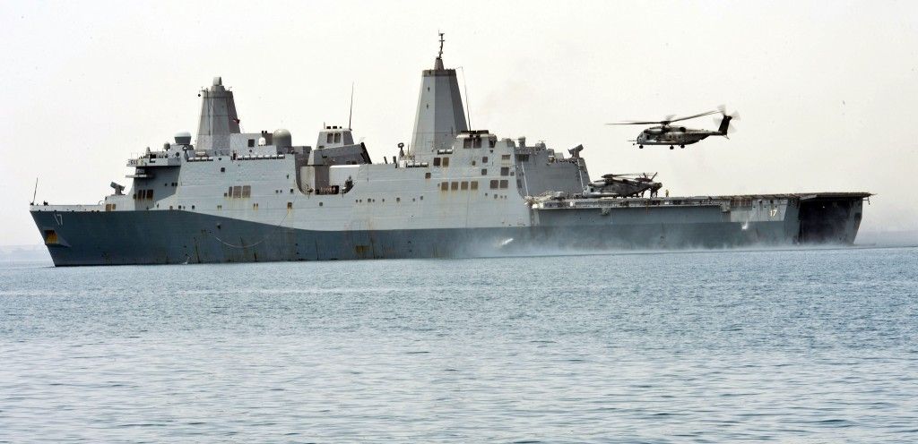 Десантный корабль ВМФ США Портленд