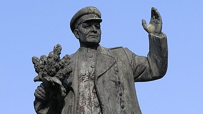 Памятник маршалу Конев в Праге
