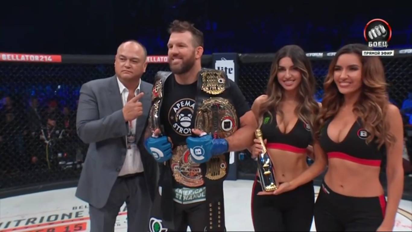 Чемпион Bellator в двух весовых категориях Райан Бэйдер