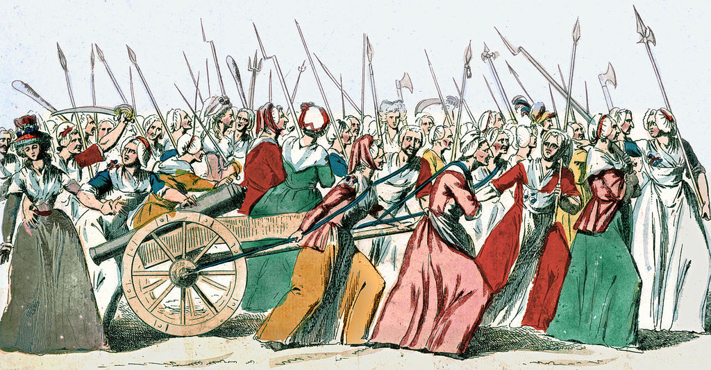 Поход женщин на Версаль. XIX век