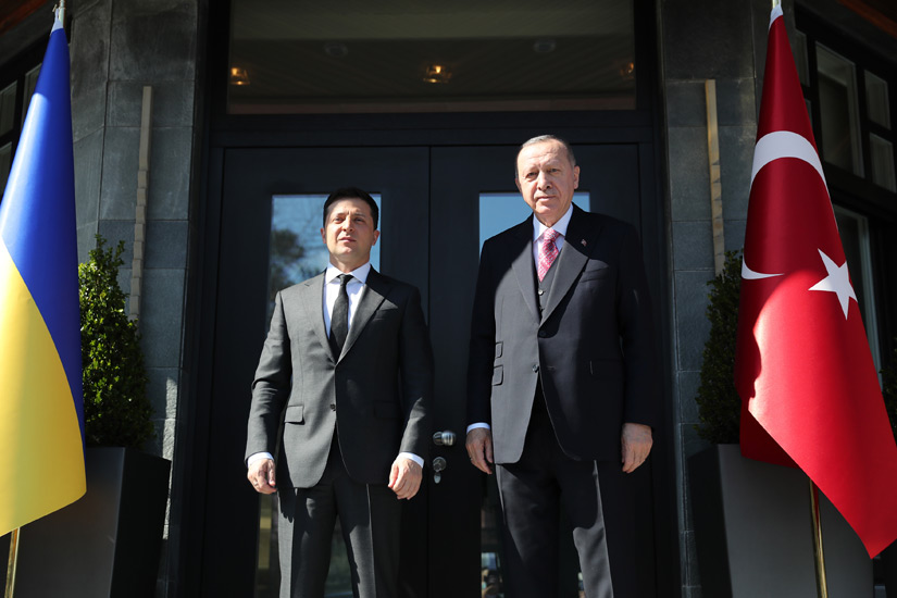 Встреча президента Украины Владимира Зеленского и президента Турции Реджепа Тайипа Эрдогана