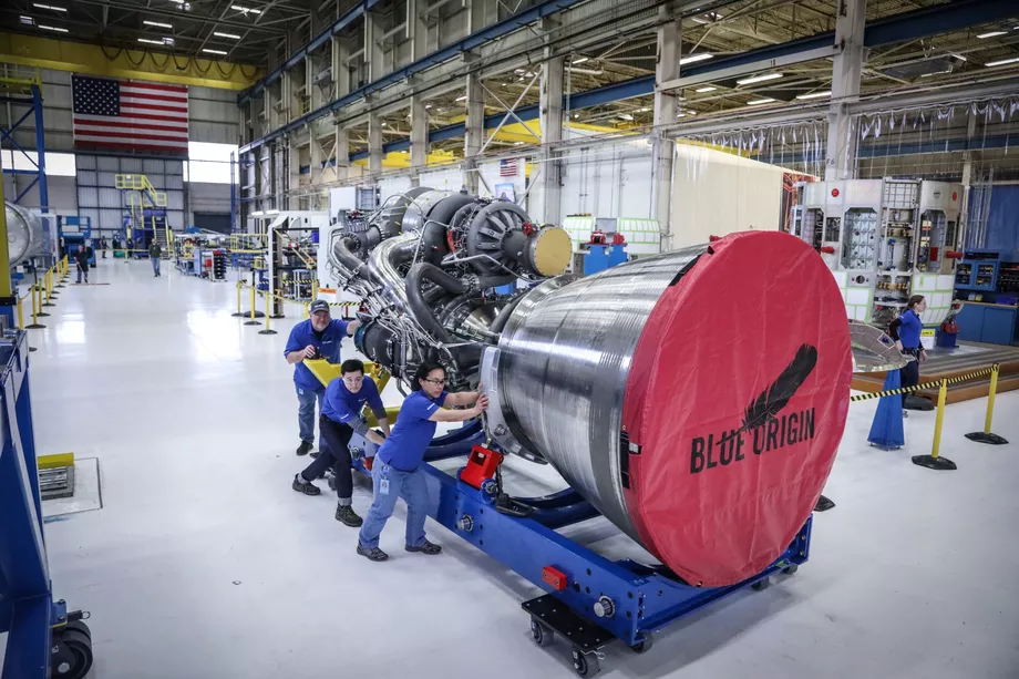 Ракетный двигатель Blue Origin’s BE-4