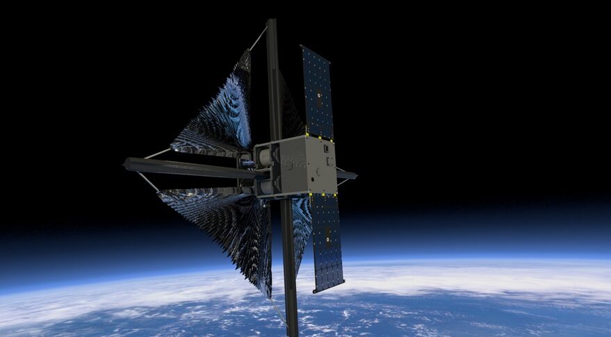 Спутник демонстратор системы композитного солнечного паруса ACS3