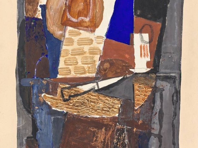 Луи Маркусси. Натюрморт с ножом (фрагмент). 1920