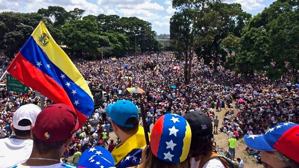 Протест в Венесуэле