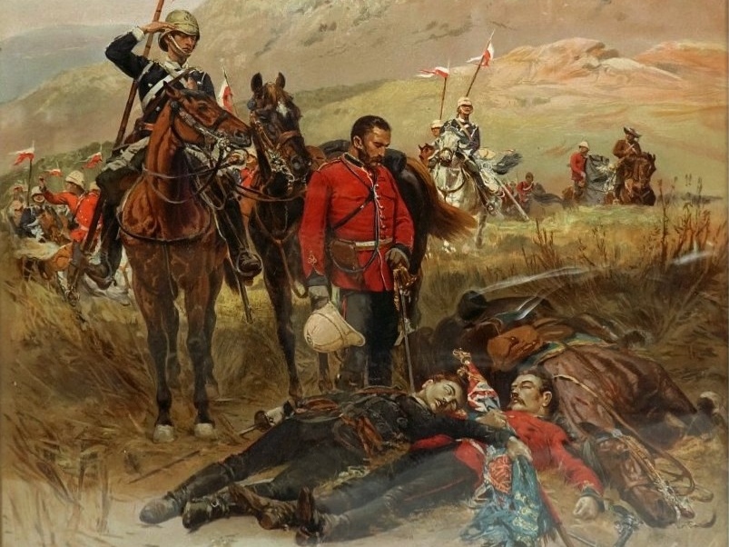 Альфонс де Невиль. Последний сон храбрецов (фрагмент). 1881