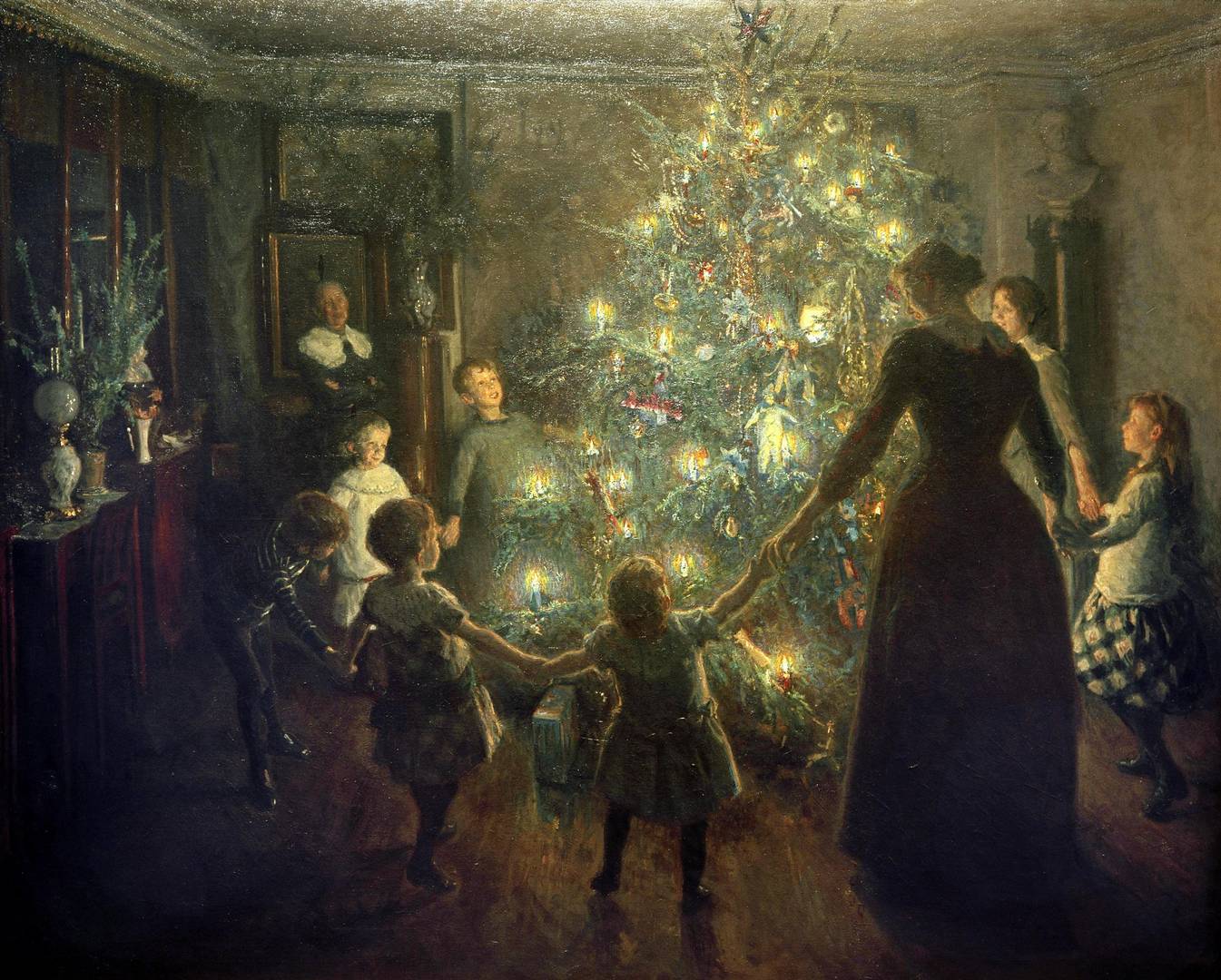 Вигго Юхансен. Светлое Рождество. 1891 год