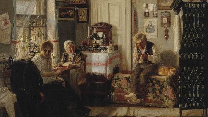 Михаил Нестеров. Домашний арест, 1883