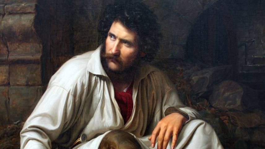 Теодор Хильдебрандт. Разбойник. 1829
