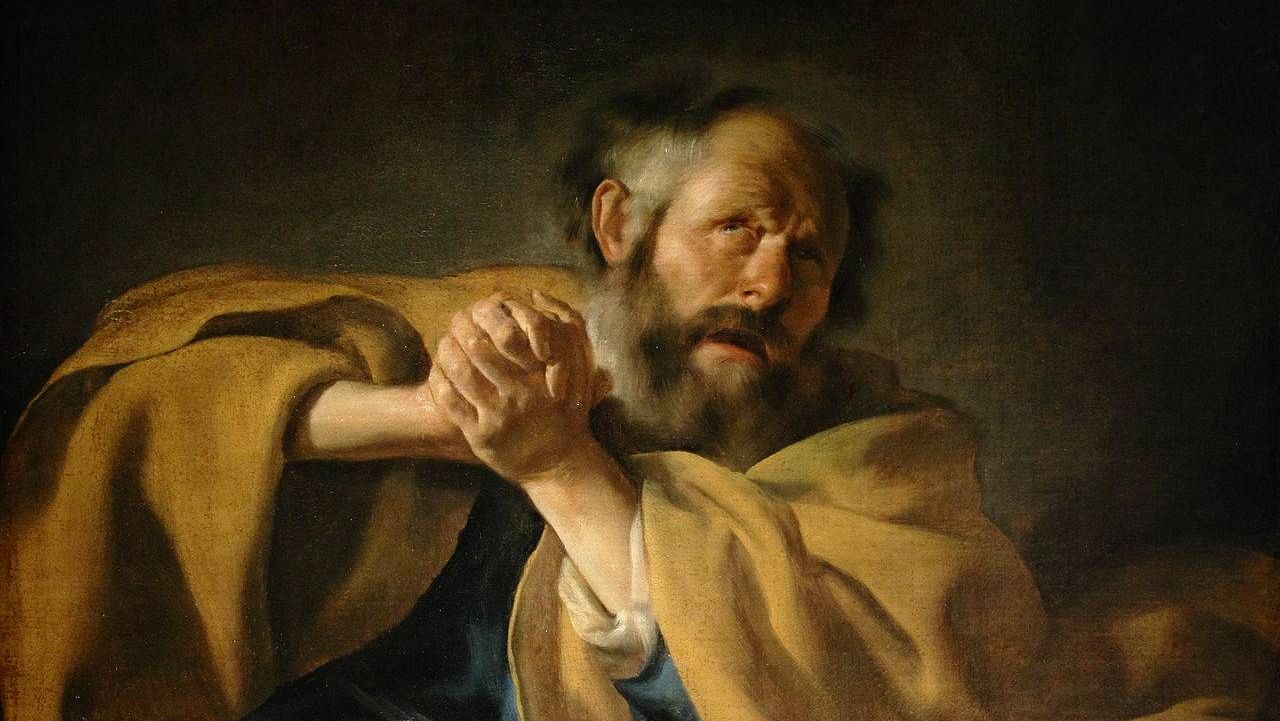Иоганн Морельсе. Покаяние святого Петра. 1630 г.