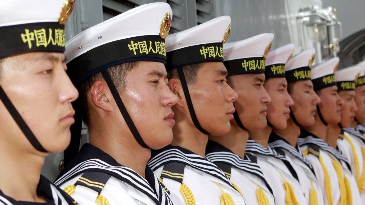 Военные моряки Китая