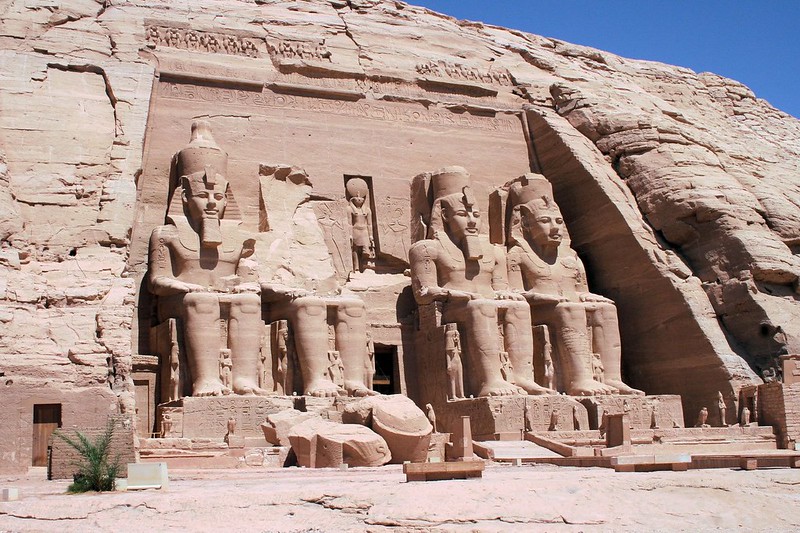 Храм Рамсеса II. Абу-Симбел, Египет 