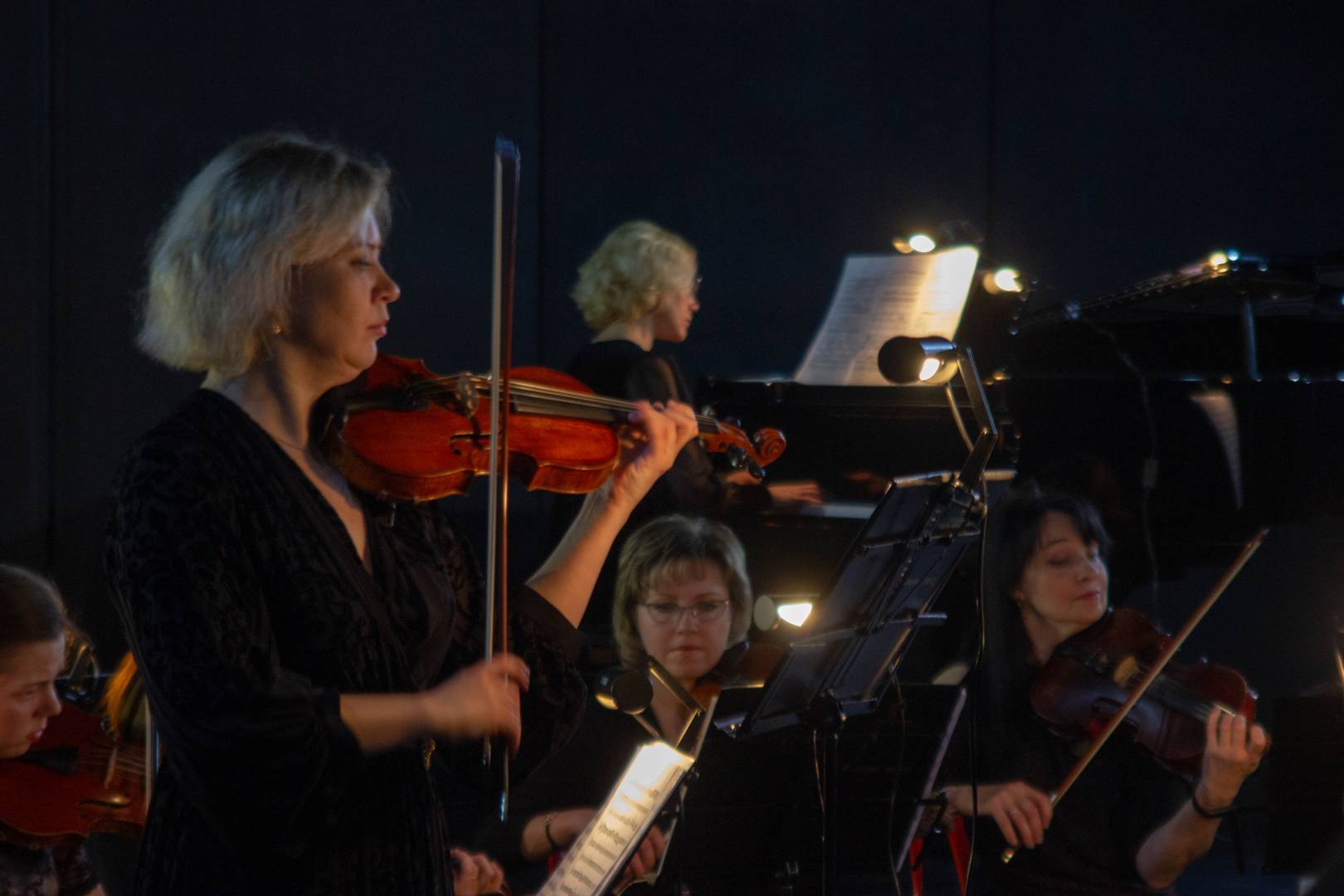 Солистка, первая скрипка — Татьяна Бреславская